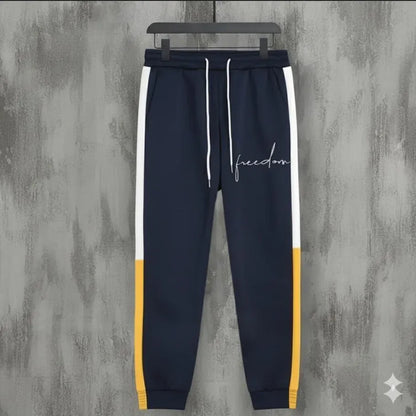 Men’s Dri Fit Printed Trouser – Lightweight, Breathable Activewear Pants for Gym, Lounge & Casual Wear - JSJunoon.com