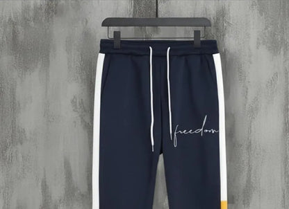 Men’s Dri Fit Printed Trouser – Lightweight, Breathable Activewear Pants for Gym, Lounge & Casual Wear - JSJunoon.com