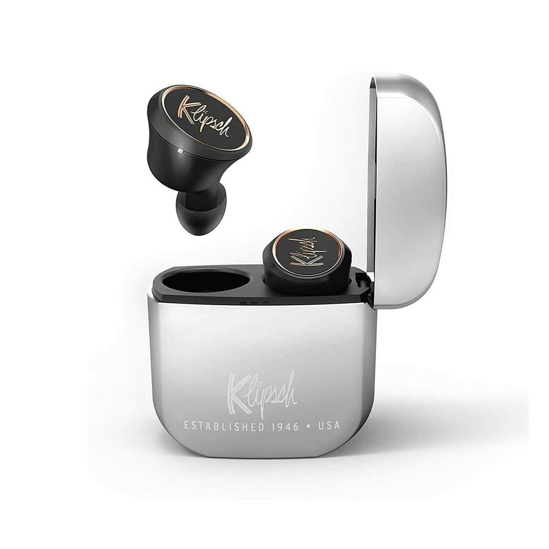 T5 (Klipsch) Metal Wireless Earbuds – Noise Cancelling, Bluetooth