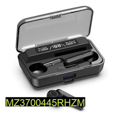 M11 Wireless Gaming Earbuds with Digital Display – Low Latency Bluetooth Headset (Black) - JSJunoon.com
