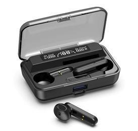 M11 Wireless Gaming Earbuds with Digital Display – Low Latency Bluetooth Headset (Black) - JSJunoon.com