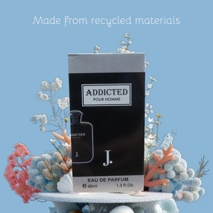JS Junoon J. Addicted Perfume Oil – Unisex, Alcohol-Free Long Lasting Fragrance, 40m - JSJunoon.com
