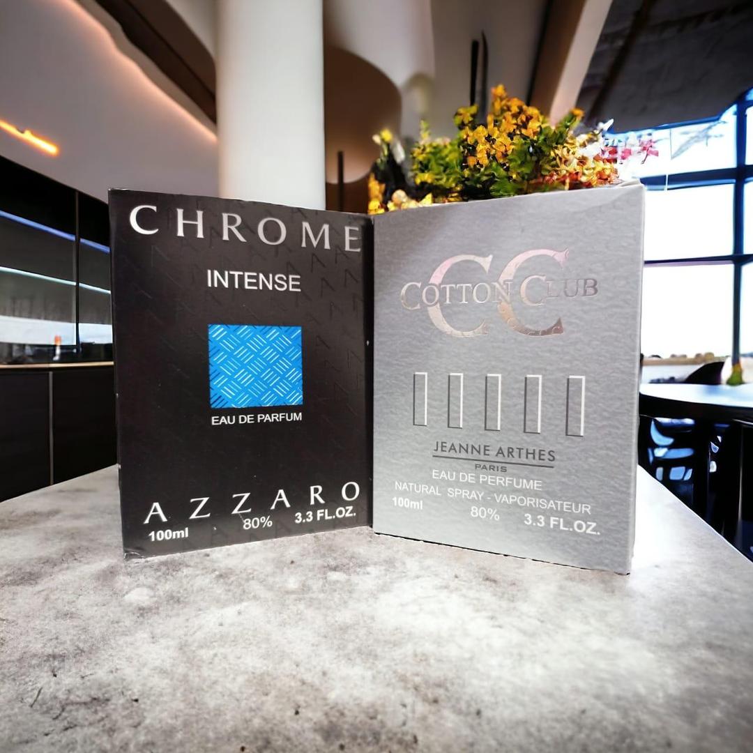 JS Junoon Long Lasting Fragrance Unisex Perfume – 2 Pcs x 100ml, Refreshing & Alcohol-Free