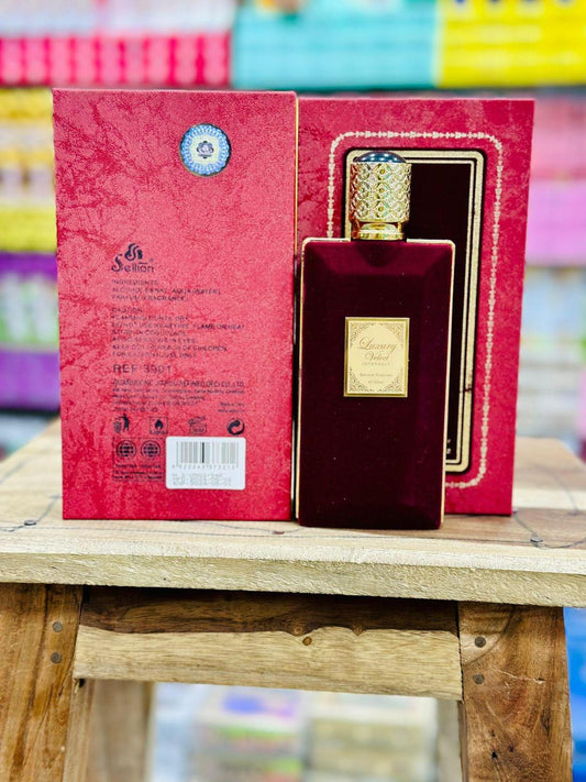 JS Junoon Vaporisateur Perfume – 100ml Unisex Liquid Fragrance, Refreshing Maroon Bottle