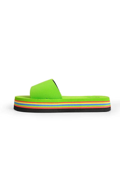 JS Junoon Women’s Casual Green EVA Sandals – Lightweight & Comfortable – Sizes 36–41 - JSJunoon.com