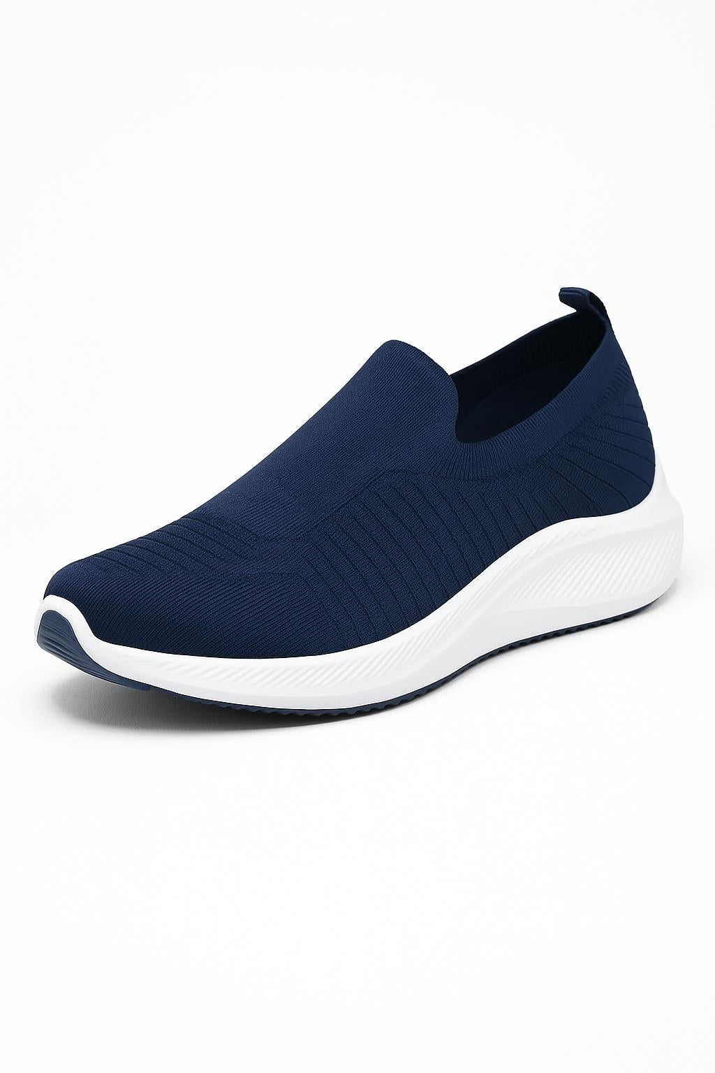 JS Junoon Men’s Walking Skechers – Blue PVC Shoes