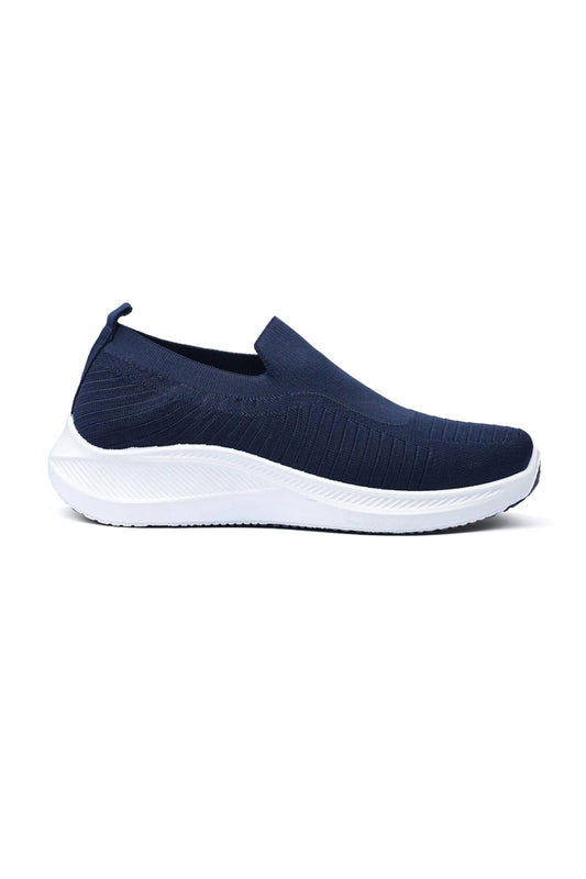 JS Junoon Men’s Walking Skechers – Blue PVC Shoes