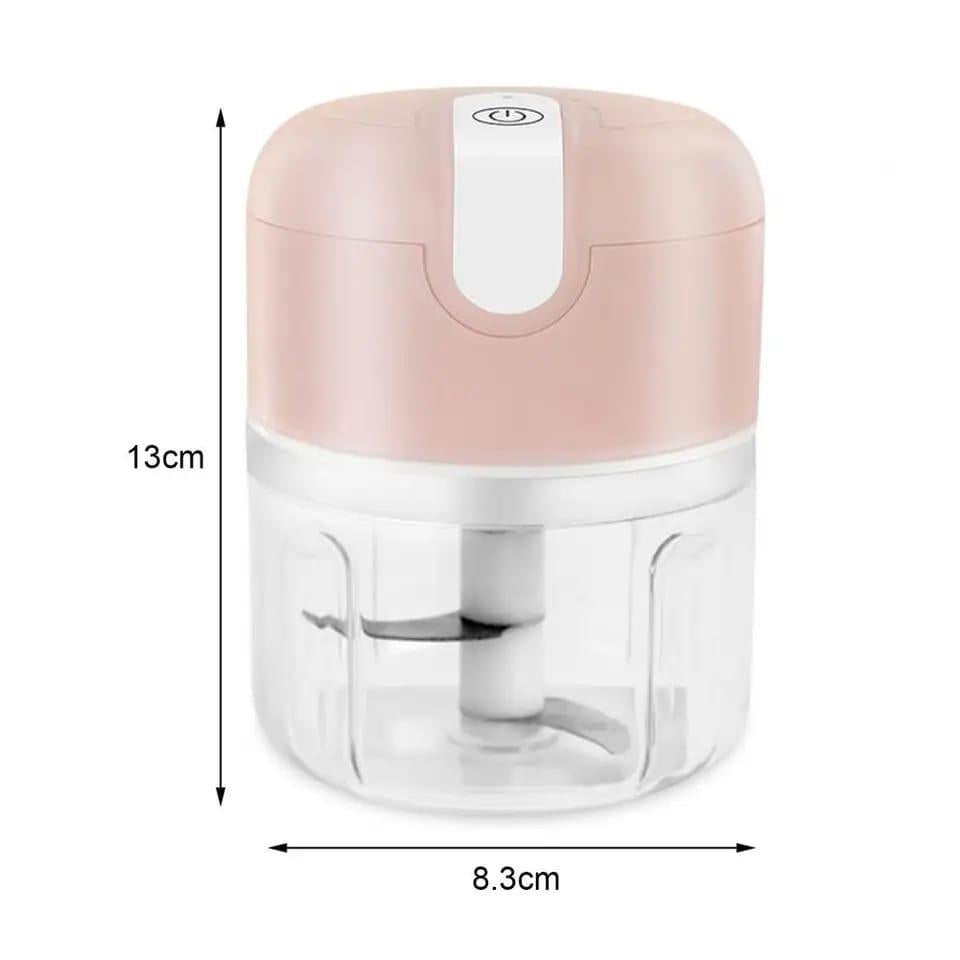 Multifunctional Electric Food Chopper – USB Rechargeable Vegetable Cutter & Slicer