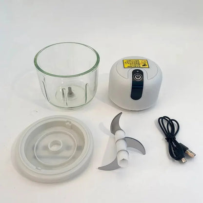 Multifunctional Electric Food Chopper – USB Rechargeable Vegetable Cutter & Slicer - JSJunoon.com