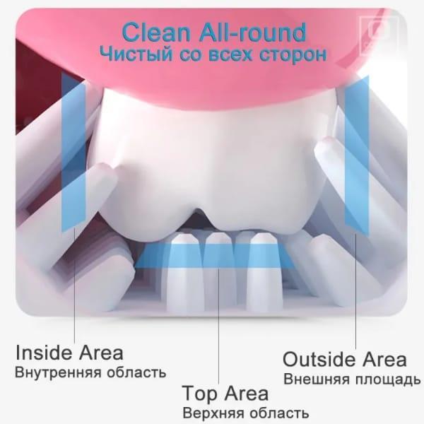 Kids U-Shaped Silicone Toothbrush – 2-Pack Infant Dental Care Brush