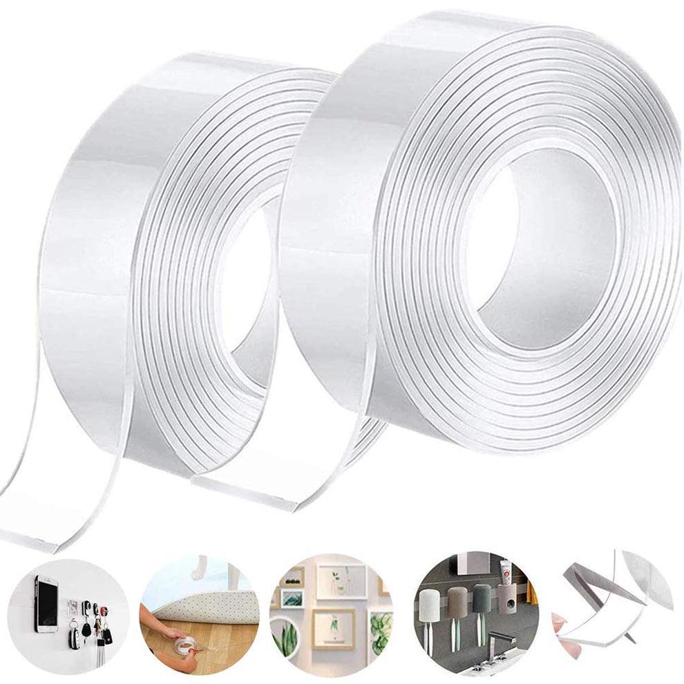 5 Pcs Glossy Nano Tape – Strong Double-Sided Adhesive for Craft, Décor & DIY Projects