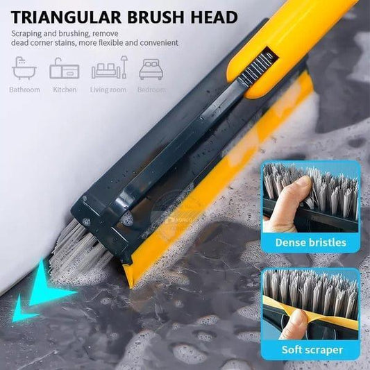 2 in 1 Dust Cleaning Scrubber and Wiper Brush – Durable Plastic & Stainless Steel Cleaning Tool - JSJunoon.com
