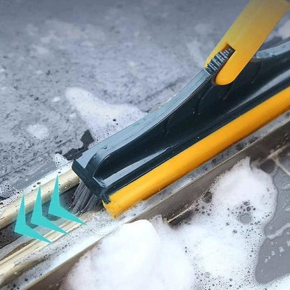2 in 1 Dust Cleaning Scrubber and Wiper Brush – Durable Plastic & Stainless Steel Cleaning Tool - JSJunoon.com