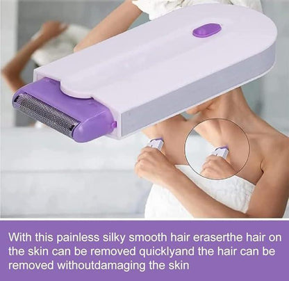 Rechargeable Women’s Hair Shaver Pack of 2 – Cordless Wet & Dry Shaver with Pop-Up Trimmer - JSJunoon.com
