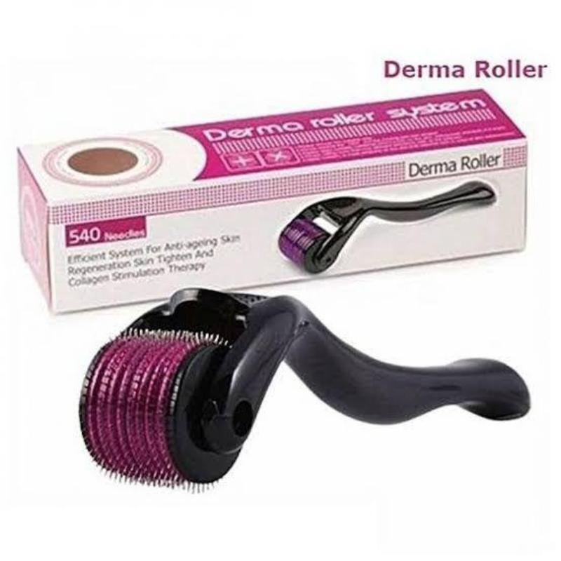 Derma Face Roller 0.5mm – Pack of 5 Micro Needling Rollers for Hair Loss Repair & Skin Rejuvenation