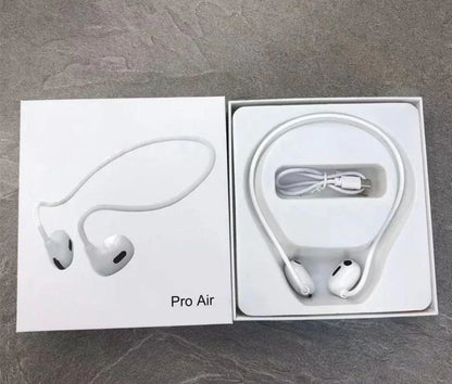 Wireless Neckband Bluetooth 5.3 | Long Battery Fast Charge | AI Noise Cancellation – White - JSJunoon.com