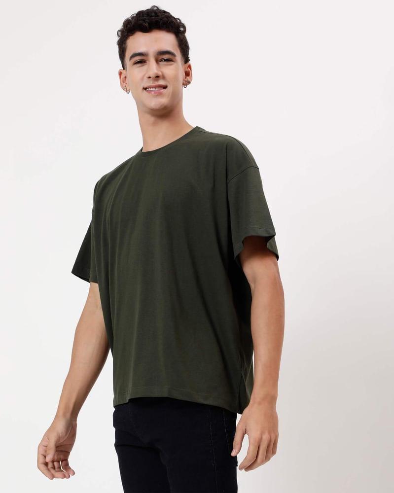 Men’s Jersey Plain T-Shirt – 1-Piece Soft Cotton Round Neck Tee for Casual & Everyday Wear