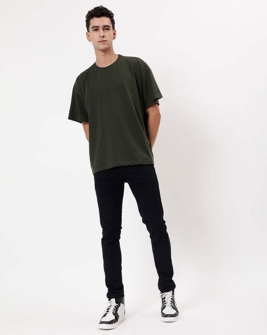Men’s Jersey Plain T-Shirt – 1-Piece Soft Cotton Round Neck Tee for Casual & Everyday Wear