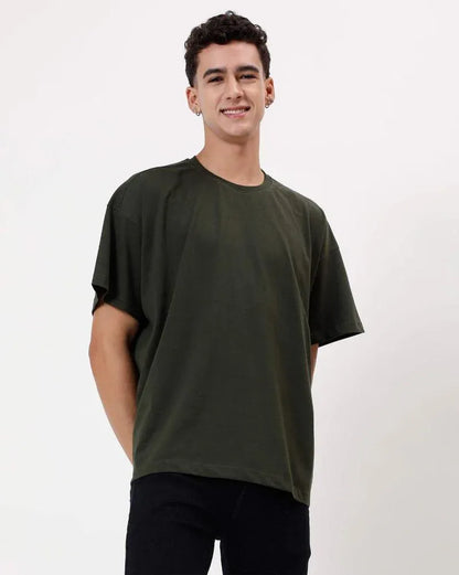 Men’s Jersey Plain T-Shirt – 1-Piece Soft Cotton Round Neck Tee for Casual & Everyday Wear - JSJunoon.com