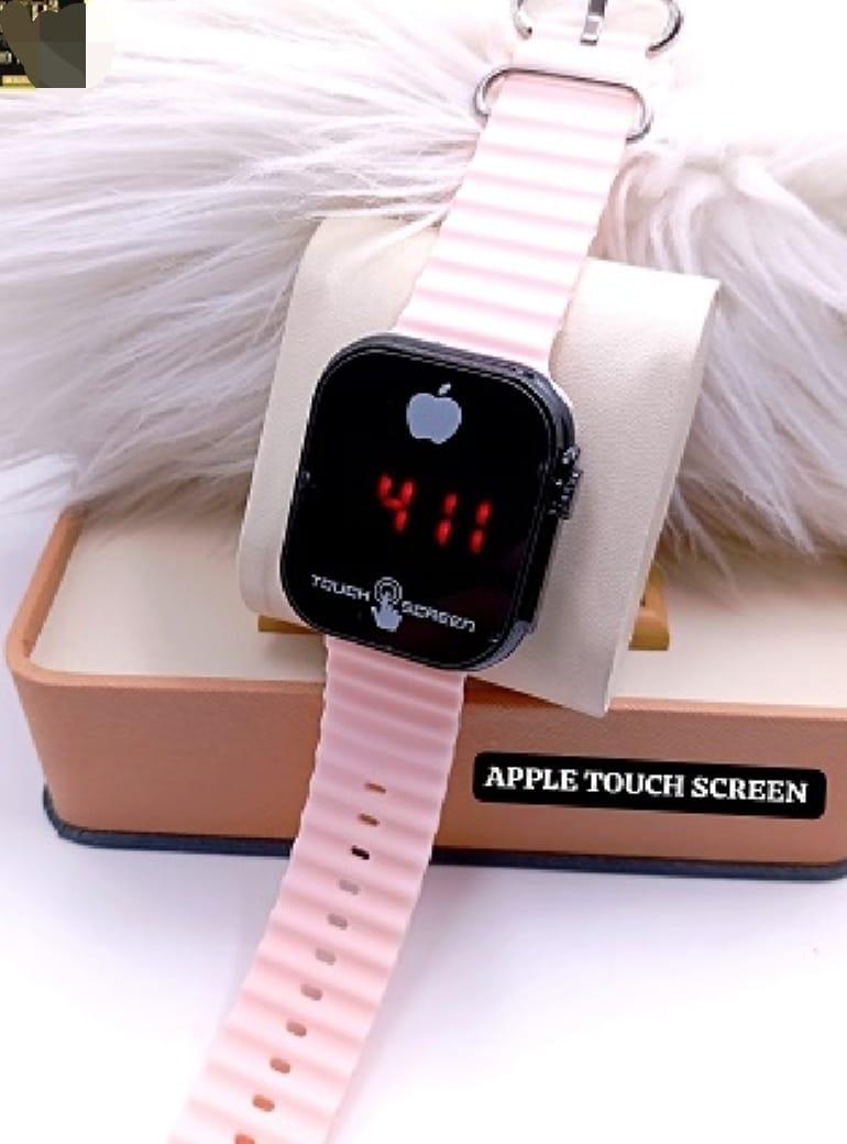 Galaxy Sport Digital Square Watch – Stylish Silicone Fitness Watch