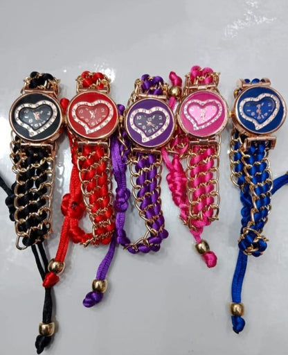 JS Junoon Women’s Classic Analogue Bracelet Watch – Round Dial, Alloy Strap - JSJunoon.com