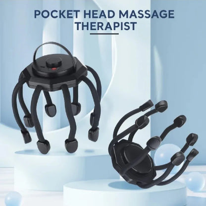 Mini Wireless Scalp Massager – Portable Stress Relief & Relaxation Tool, Handheld Head Massager - JSJunoon.com
