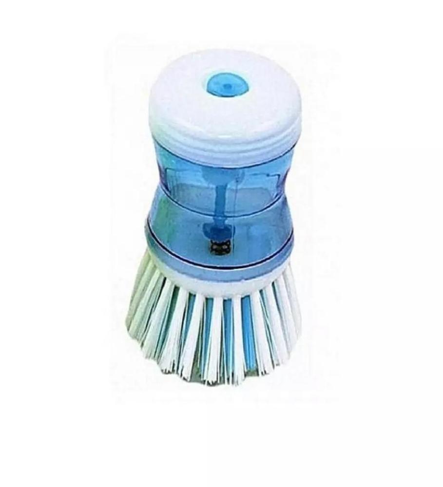 1 Pc Dust Cleaning Brush – Refillable Self-Dispensing Brush with Push Button for Easy Cleaning