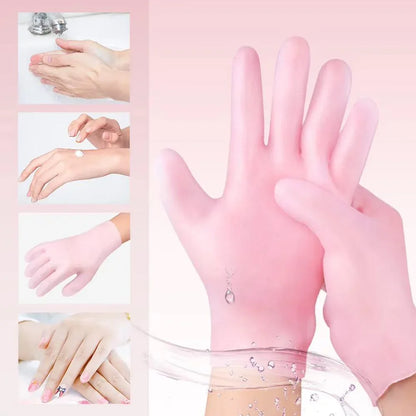 Silicone Moisturizing Surgical Gloves for Hand Care – Hydrating, Protective & Reusable (2 Pcs) - JSJunoon.com