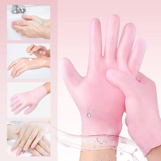 Silicone Moisturizing Surgical Gloves for Hand Care – Hydrating, Protective & Reusable (2 Pcs)