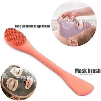 Face Cleaner Brush (Pack of 2) | Soft Silicone Exfoliating Facial Cleansing Tool - JSJunoon.com
