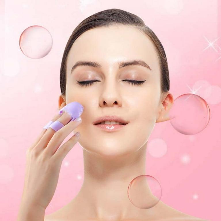 Exfoliation Face Cleaner Brush | Finger Soap Shaped Silicone Face Wash Brush | Gentle Facial Cleansing Tool
