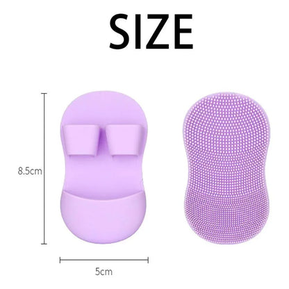 Exfoliation Face Cleaner Brush | Finger Soap Shaped Silicone Face Wash Brush | Gentle Facial Cleansing Tool - JSJunoon.com