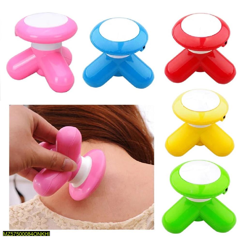 Portable Mini Electric Body Massager – Wireless, 360° Rotation, Handheld Full Body Relaxation