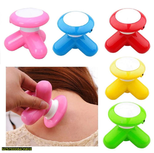 Portable Mini Electric Body Massager – Wireless, 360° Rotation, Handheld Full Body Relaxation