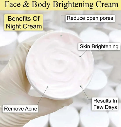 Ultimate 5 in 1 Skincare Bundle (5 Pcs) | Night Cream, Exfoliating Gel, Niacinamide Serum, Foundation & Sunblock - JSJunoon.com
