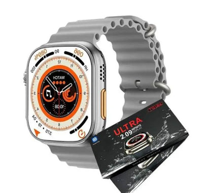 Off-White Smart Watch YC1133 – Full Touch Fitness Tracker with Heart Rate Sensor & IP67 Waterproof - JSJunoon.com