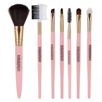 8 Pcs Makeup Brushes Set | Blending, Contouring & Eye Makeup Essentials - JSJunoon.com