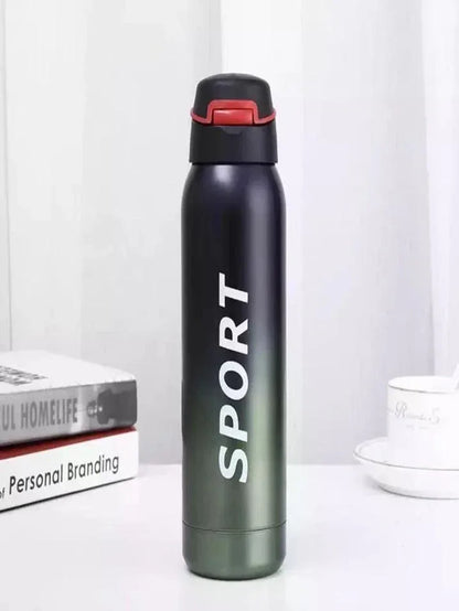 JS JUNOON Thermos Water Bottle 750ml – Stainless Steel, Sport Insulation Cup with Straw - JSJunoon.com
