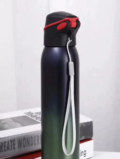 JS JUNOON Thermos Water Bottle 750ml – Stainless Steel, Sport Insulation Cup with Straw - JSJunoon.com