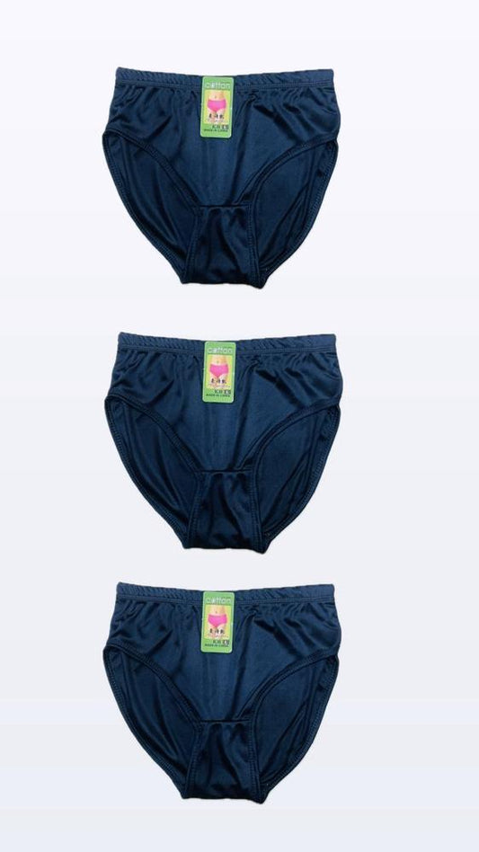 JS JUNOON Cotton Printed Panties – Pack of 3, Breathable & Lightweight