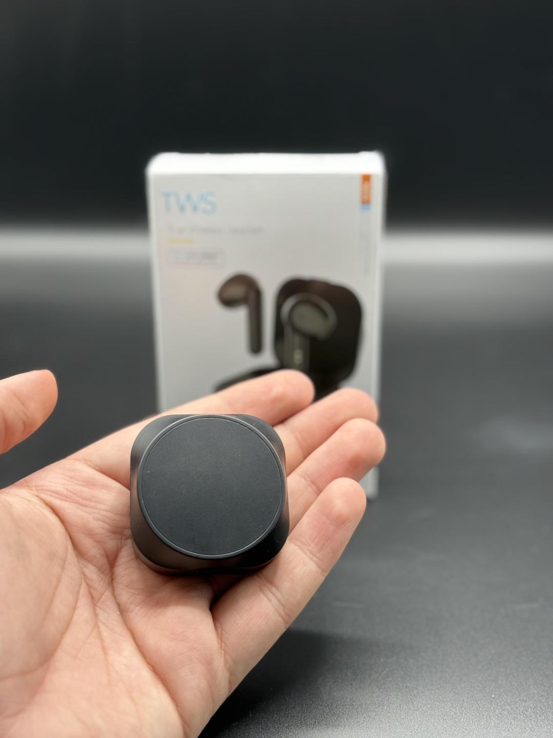 True Wireless Stereo Earbuds – Bluetooth 5.3, Noise Cancelling, Smart Touch, Dual Device Connectivity (Black)