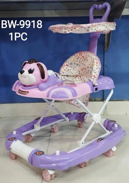 Baby Walker – 8-Wheel Plastic Kids Walker for Learning to Walk - JSJunoon.com