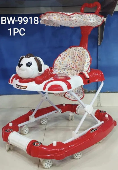Baby Walker – 8-Wheel Plastic Kids Walker for Learning to Walk - JSJunoon.com