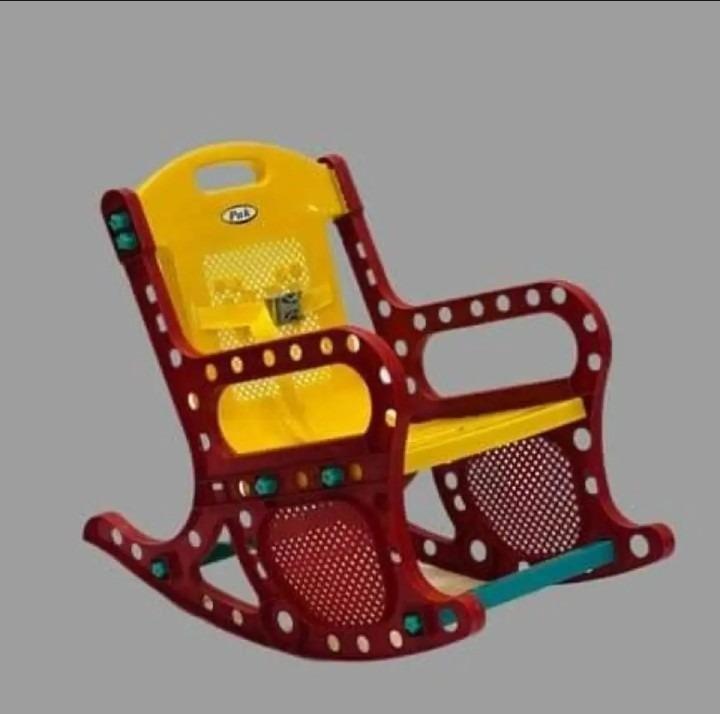 Kid's Rocking Chair – Durable Fibre Plastic, Comfortable & Safe Design