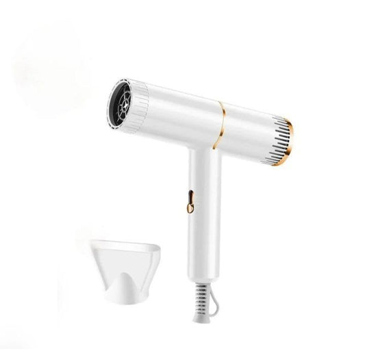 Professional Hair Dryer – High Power Ionic Blow Dryer for Fast Drying, White