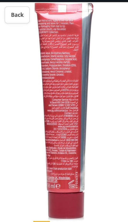 Hair Dye, 58ml – Long-Lasting Hair Color