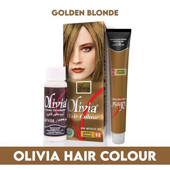 Hair Color – 12 Golden Blonde, Long Lasting Liquid Dye with 100% Grey Coverage, High Definition Shine & Natural Look