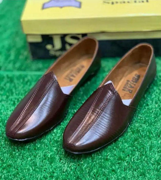 JS Junoon Men’s Rexine Casual Loafers – Comfortable & Durable Shoes