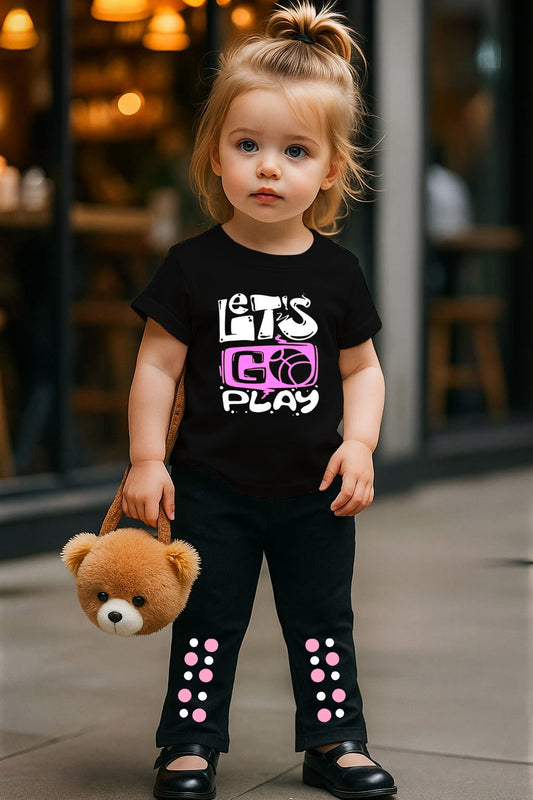 Kids Tracksuit Pack of 2 (T-Shirt & Trouser) | High Quality Fabric with 3D Digital Print | Sizes 1–8 Years