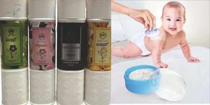 Baby Perfume Powder – 4-Pack Safe Fragrance Powder for Infants - JSJunoon.com